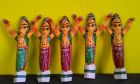 Wooden Dolls (5 Pcs)