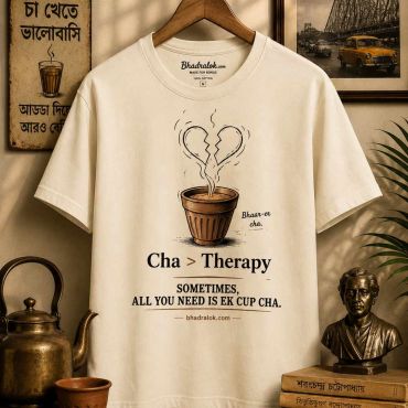 Bhadralok’s Cha Therapy Tees