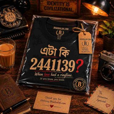 Bhadralok's Tee: Eta Ki 2441139