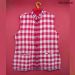 Red & White Checks Gamcha Jacket 
