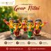 Wooden Dolls Gour Nitai (5 Pcs)