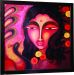 Radha Hand Paintings Modern Art