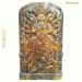 Wooden Ma Durga Family (60 CM X 40 CM X 5 CM)