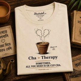 Bhadralok’s Cha Therapy Tees