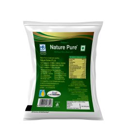 Nature Pure Rice Bran Oil 1 Ltr (pouch)