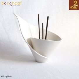 Clay Candle with Dhoop Stand 