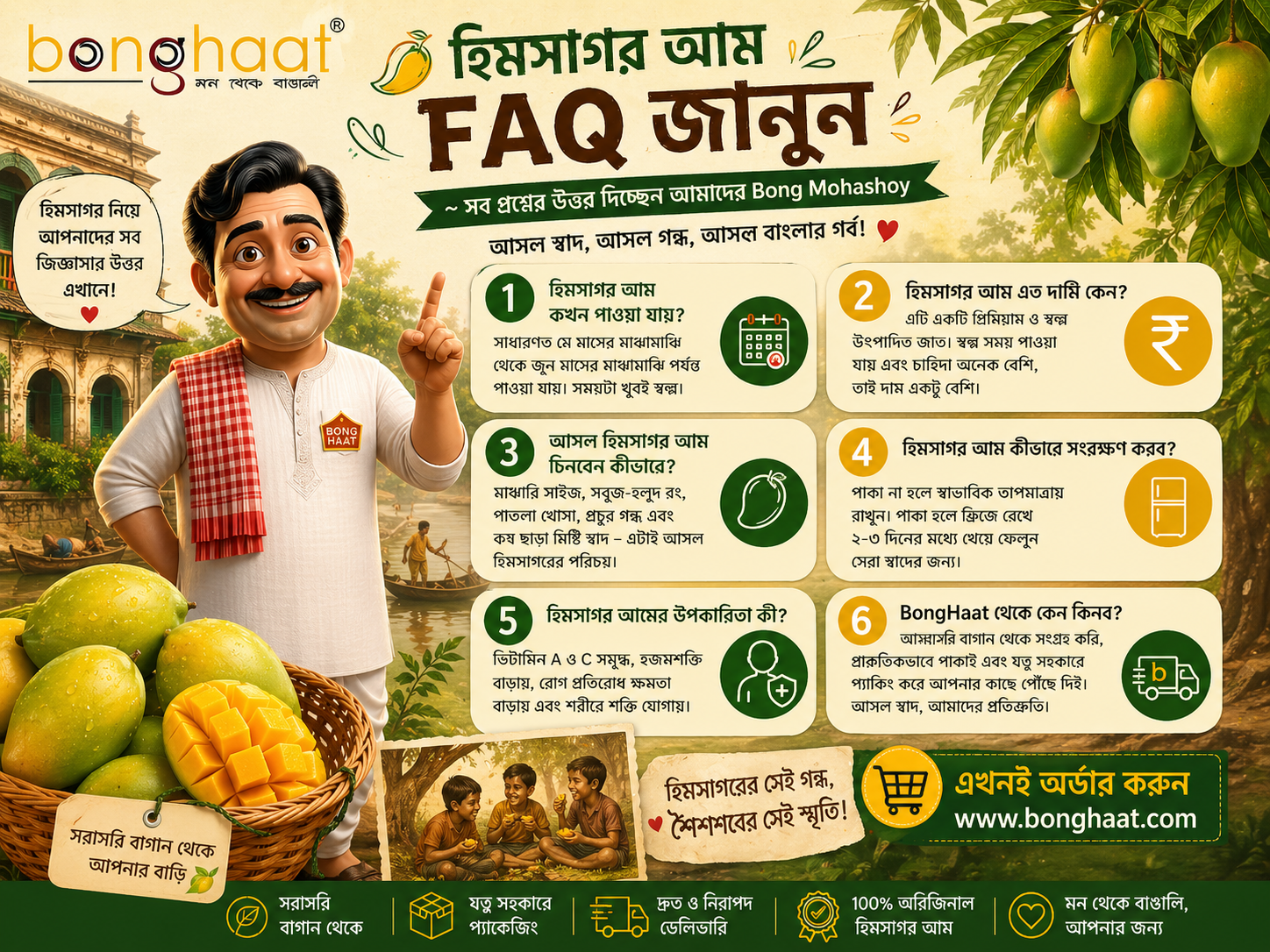 Where to Buy & the most common FAQs of Himsagar: answered by Bong Mohashoy 